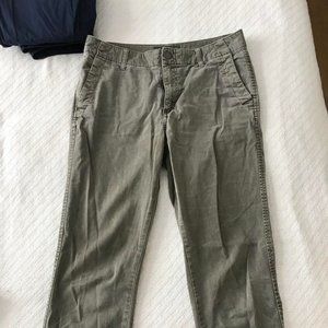 Voyager High-Rise Chino Slim Pants